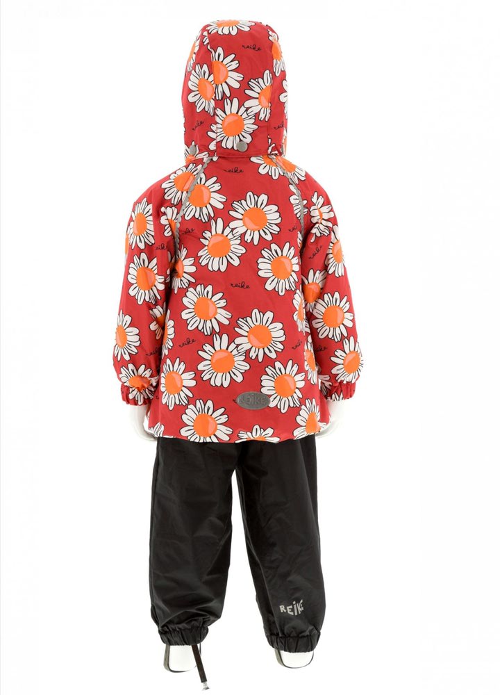 REIKE Комплект для девочки (куртка+полукомбинезон) camomile red (фото, вид 1)