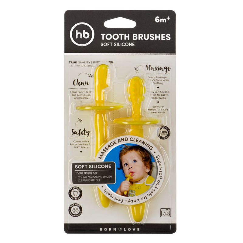 HAPPY BABY     TOOTH BRUSHES (,  3)