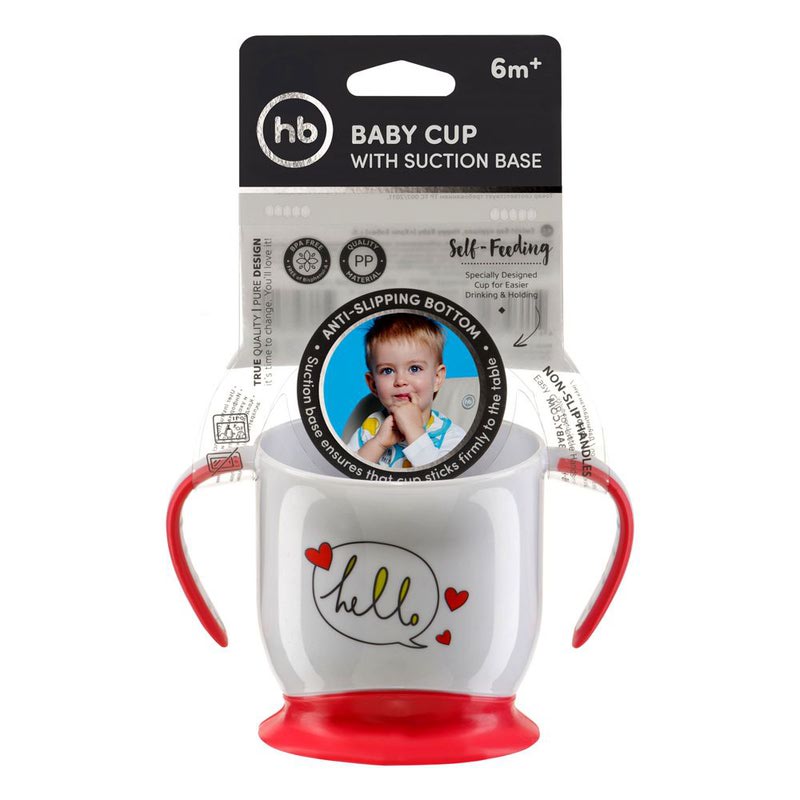 HAPPY BABY    BABY CUP WITH SUCTION BASE (,  6)