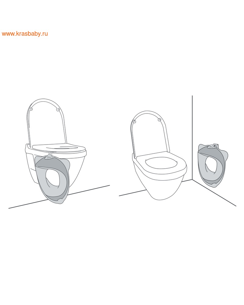 Сидение для унитаза BEABA Toilet Trainer Seat (фото, вид 4)