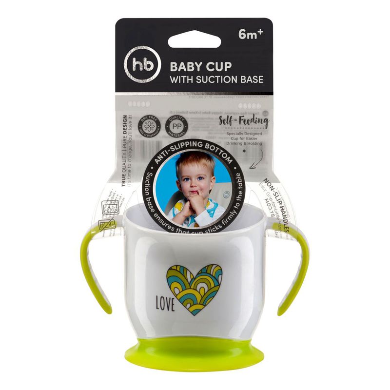 HAPPY BABY    BABY CUP WITH SUCTION BASE (,  7)