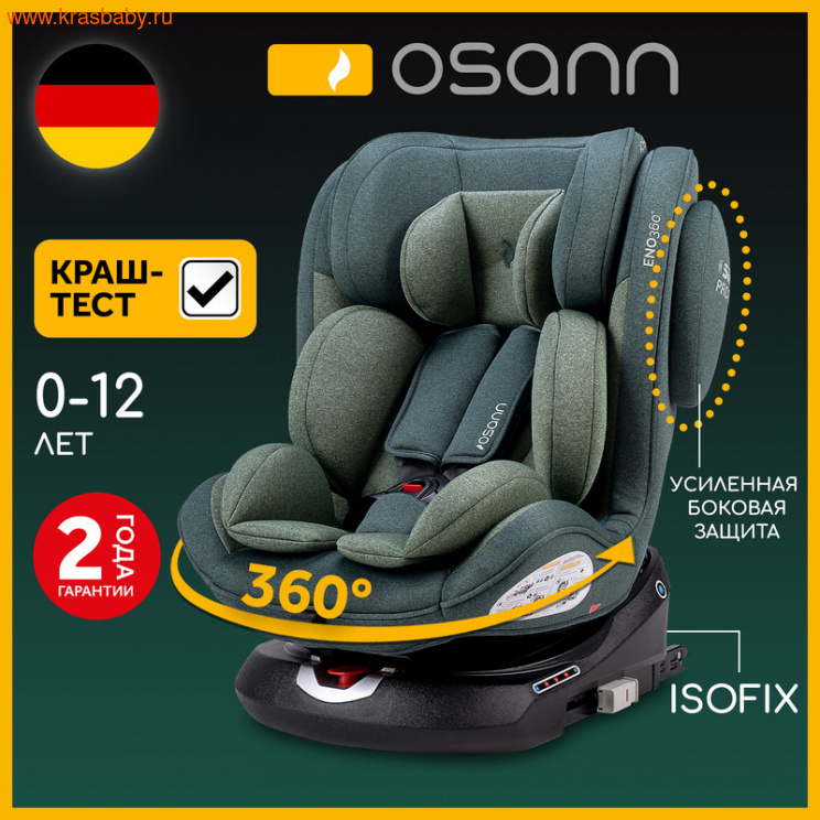 Автокресло Osann ENO 360 (поворотное) (вид 8) Автокресло Osann ENO 360 (поворотное) (фото, вид 8)