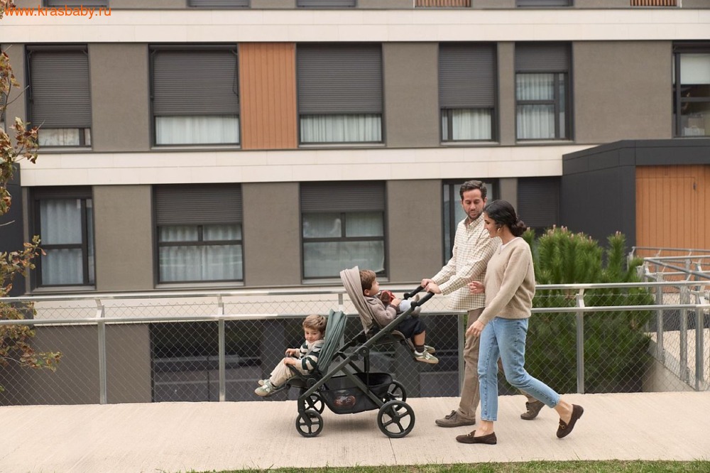 Коляска для двойни ANEX MODU 2 в 1 (вид 10) Коляска для двойни ANEX MODU 2 в 1 (фото, вид 10)