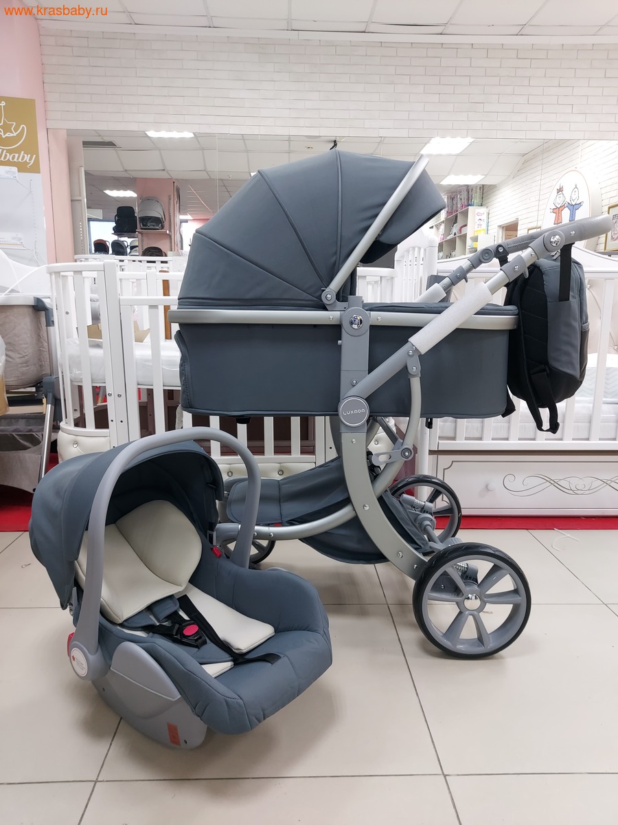 LUXMOM 606 коляска-трансформер 3 в 1 (вид 9) LUXMOM 606 коляска-трансформер 3 в 1 (фото, вид 9)