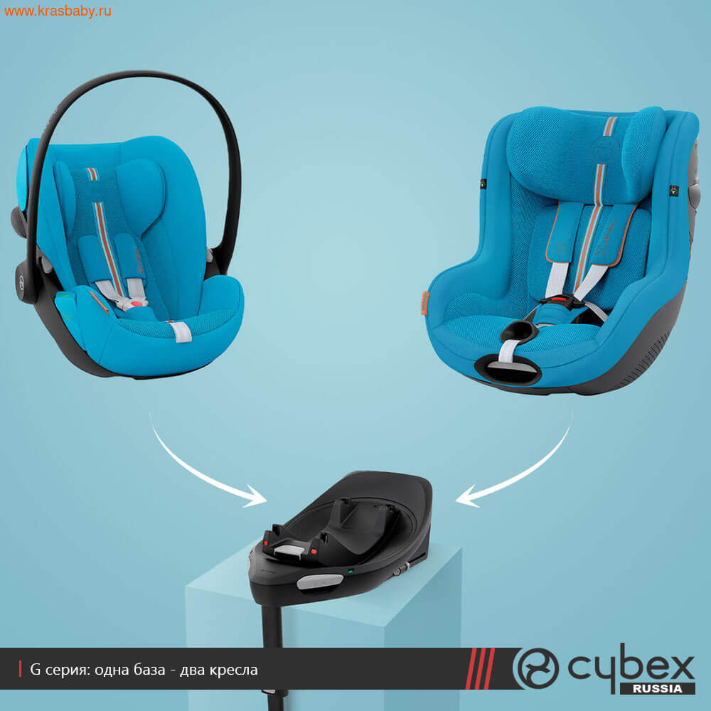 Автокресло CYBEX CLOUD G I-SIZE (0-13кг) раскладное (вид 3) Автокресло CYBEX CLOUD G I-SIZE (0-13кг) раскладное (фото, вид 3)