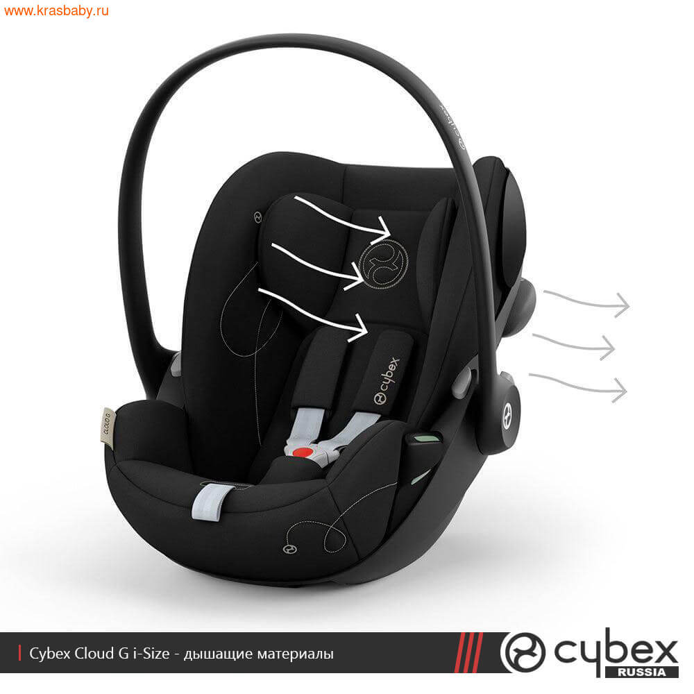 Автокресло CYBEX CLOUD G I-SIZE (0-13кг) раскладное (вид 6) Автокресло CYBEX CLOUD G I-SIZE (0-13кг) раскладное (фото, вид 6)