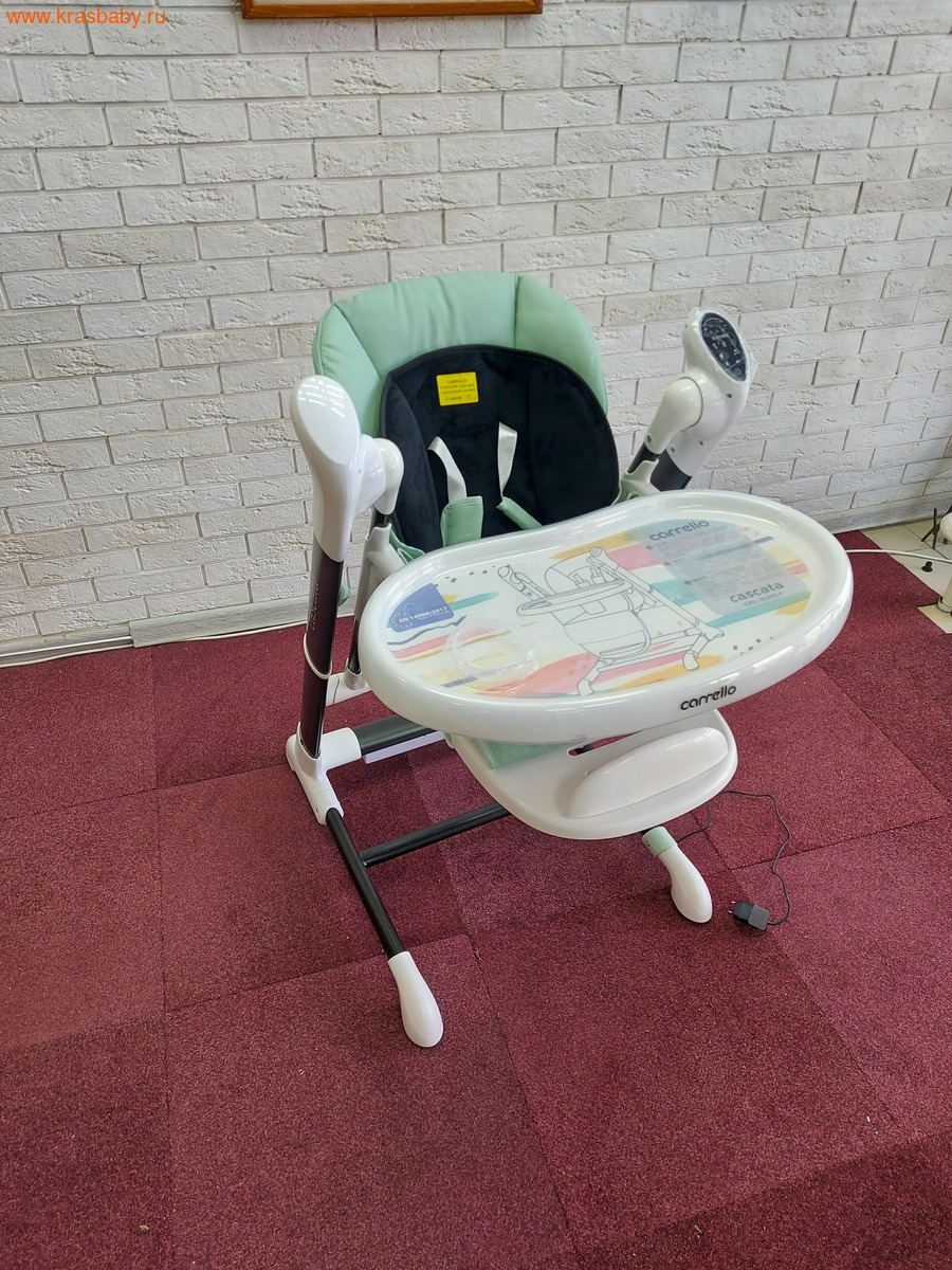 Стульчик для кормления CARRELLO CASCATA + качели (вид 6) Стульчик для кормления CARRELLO CASCATA + качели (фото, вид 6)