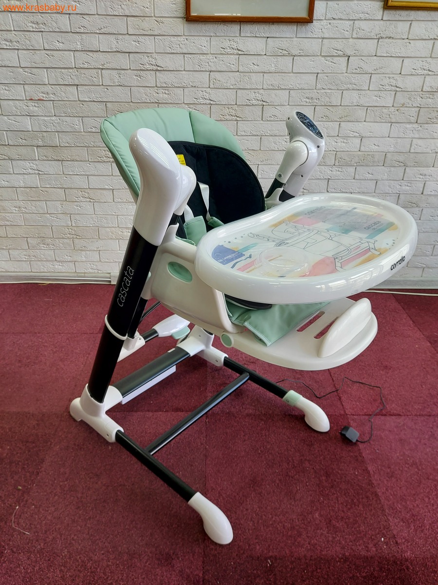 Стульчик для кормления CARRELLO CASCATA + качели (вид 7) Стульчик для кормления CARRELLO CASCATA + качели (фото, вид 7)