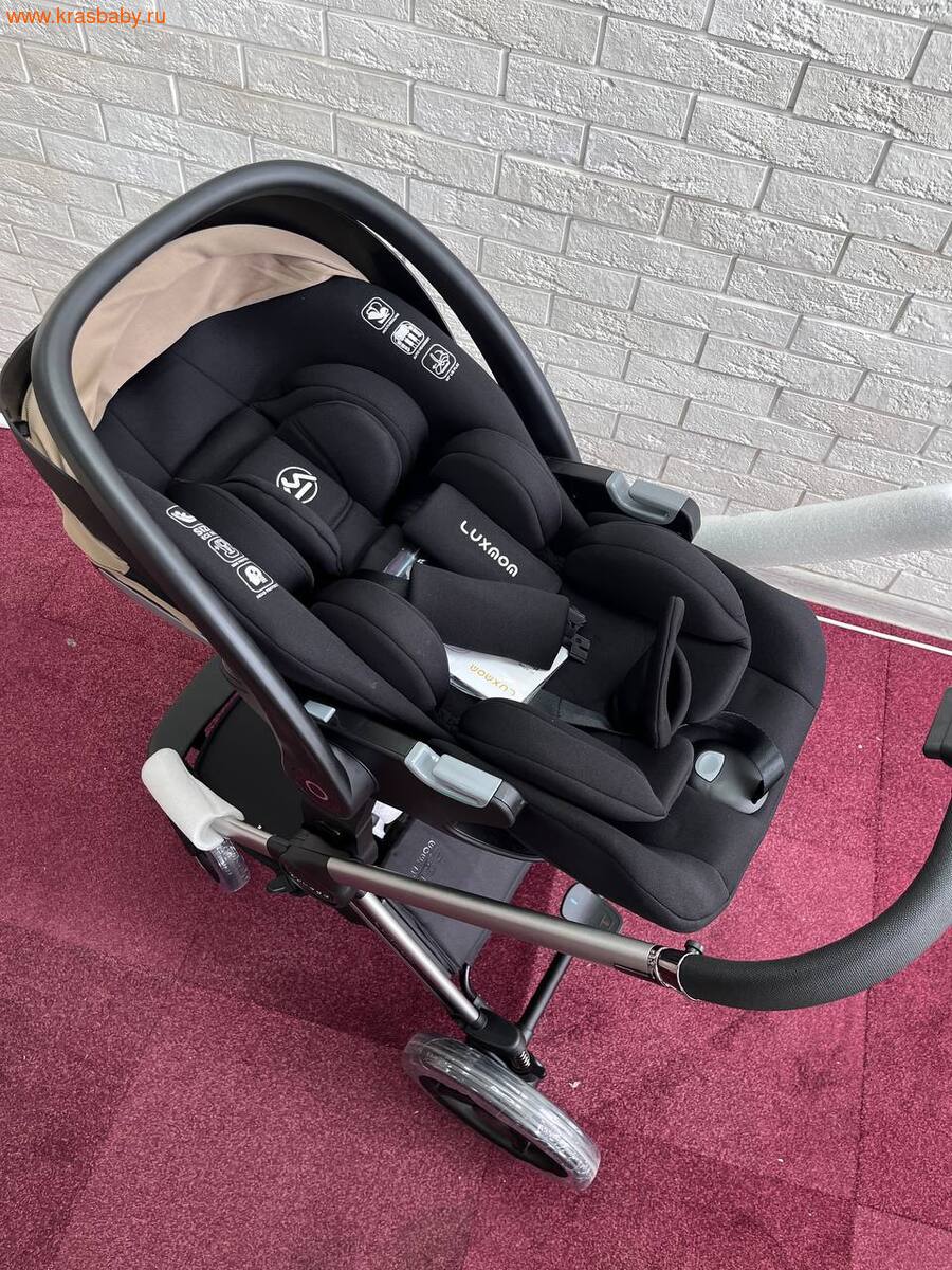 Коляска модульная LUXMOM 599 3 в 1 (автолюлька раскладывается ) (вид 1) Коляска модульная LUXMOM 599 3 в 1 (автолюлька раскладывается ) (фото, вид 1)