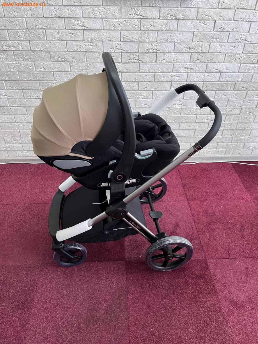 Коляска модульная LUXMOM 599 3 в 1 (автолюлька раскладывается ) (вид 2) Коляска модульная LUXMOM 599 3 в 1 (автолюлька раскладывается ) (фото, вид 2)