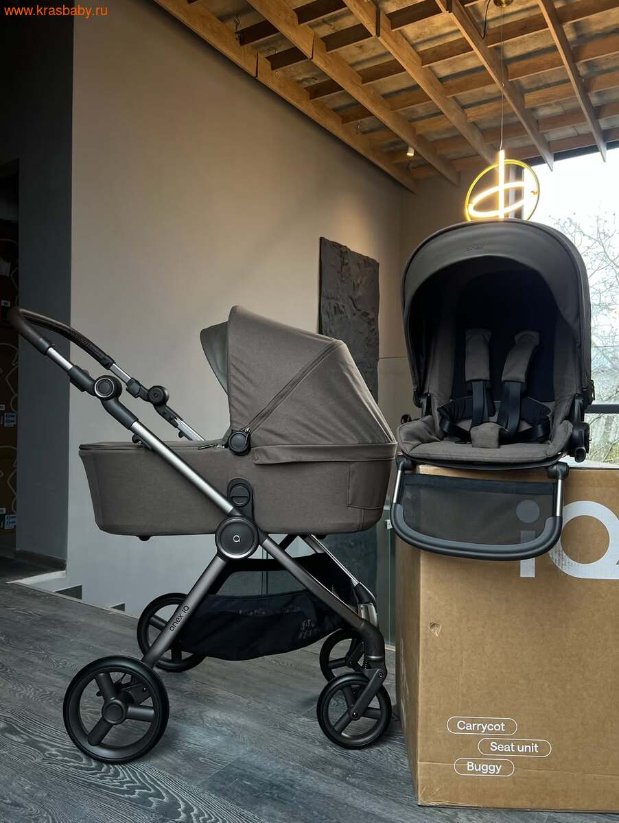 Коляска модульная ANEX IQ PREMIUM NT 2 в 1 (вид 9) Коляска модульная ANEX IQ PREMIUM NT 2 в 1 (фото, вид 9)