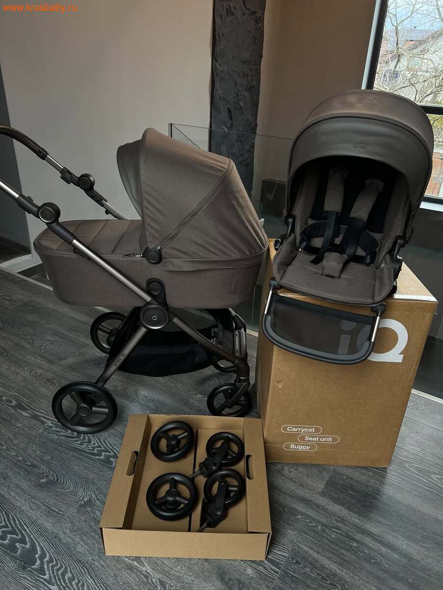 Коляска модульная ANEX IQ PREMIUM NT 2 в 1 (вид 13) Коляска модульная ANEX IQ PREMIUM NT 2 в 1 (фото, вид 13)