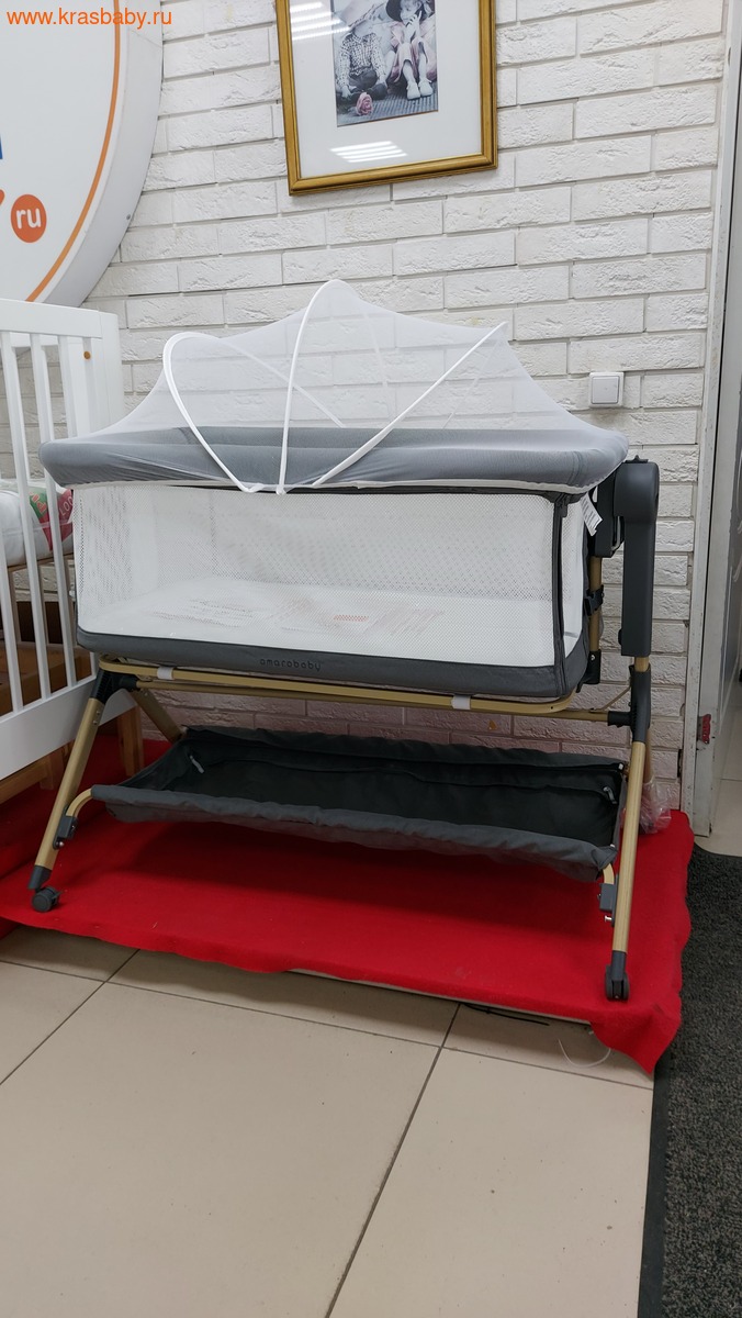 Колыбель AMAROBABY CARE с укачиванием (вид 1) Колыбель AMAROBABY CARE с укачиванием (фото, вид 1)
