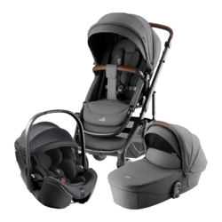 ������� ��������� BRITAX ROEMER SMILE 5Z + BABY-SAFE PRO DEEP BLACK - 3 � 1 ���� �� ������. ��� 2