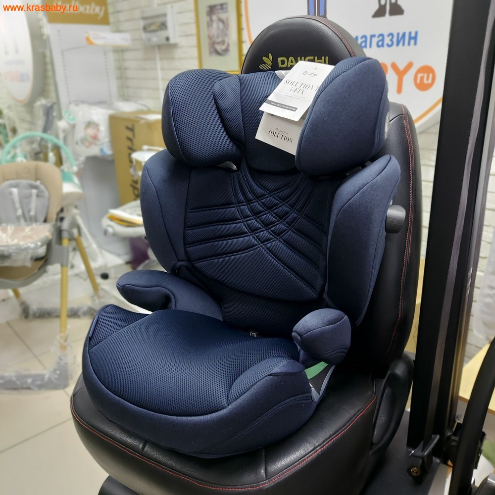 CYBEX SOLUTION T I-FIX PLUS  15-36  NAUTICAL BLUE ()