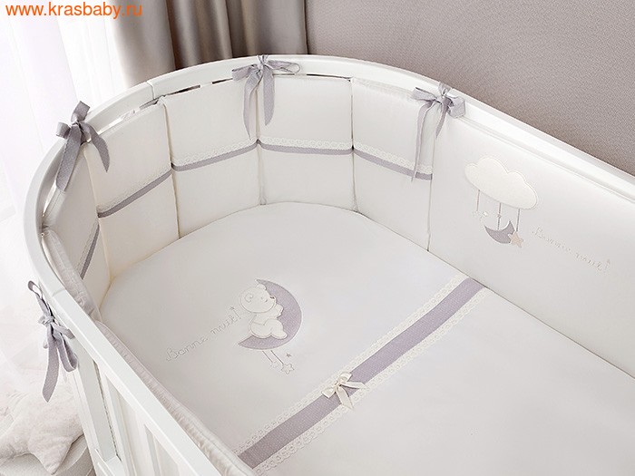 Постельное белье PERINA Комплект в кроватку Bonne nuit Oval (7 предметов) (фото)