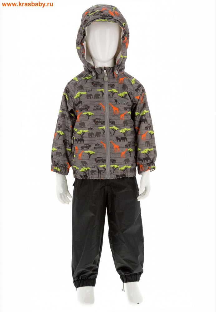 REIKE Комплект для мальчика (куртка+полукомбинезон) safari grey (фото)