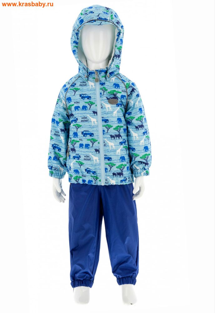 REIKE Комплект для мальчика (куртка+полукомбинезон) safari blue (фото)