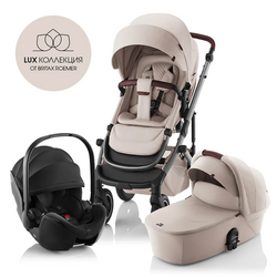 ������� ��������� BRITAX ROEMER SMILE 5Z + BABY-SAFE PRO BLACK - 3 � 1 ���� SOFT TAUPE